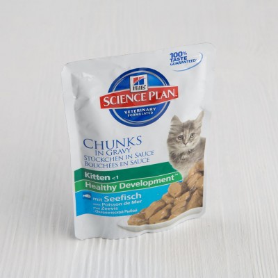 Корм Hill's для котят, с океанической рыбой, 85г