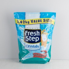 Наполнитель для кошачьего туалета Fresh Step Crystals, силикагелевый, 3,62кг