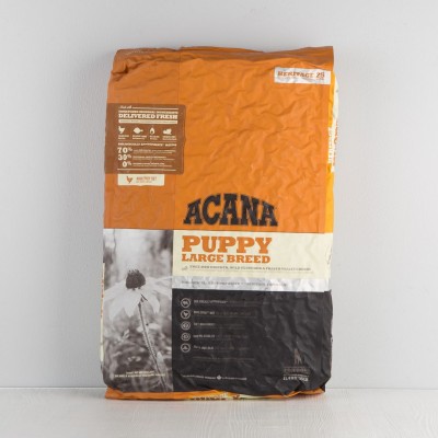 Корм сухой Acana Heritage Puppy Large Breed для щенков крупных пород, 11,4кг