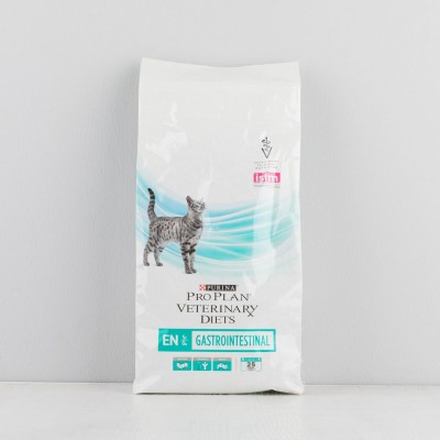 Корм сухой Proplan Veterinary Diets EN при патологии ЖКТ, для взрослых кошек, 1,5кг