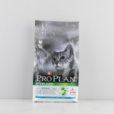 Корм сухой Proplan для стерилизованных кошек и кастрированных котов, с кроликом, 1,5кг